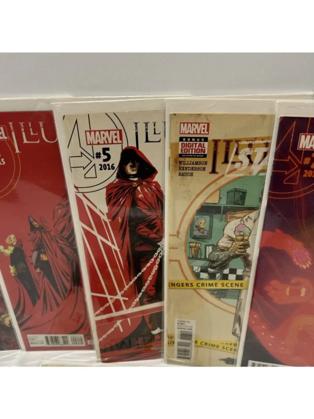 Illuminati Marvel Comics 2015 & 2016 1 -7 Set Run Lot Marvel High-Grade Comic